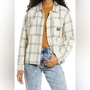 VANS Maty Plaid Flannel Shirt size XS